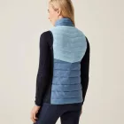 Regatta WmnLeedreHybrdB/W Női steppelt mellény kék