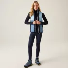 Regatta WmnLeedreHybrdB/W Női steppelt mellény kék