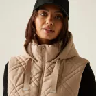 Regatta Rurietta LngLn BW Női steppelt mellény bézs