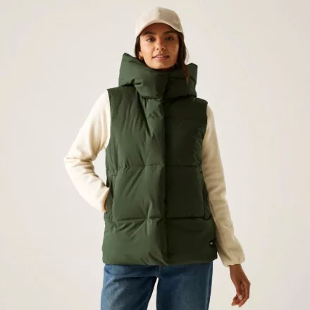 Regatta Kelse B/W Női steppelt mellény zöld