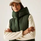 Regatta Kelse B/W Női steppelt mellény zöld