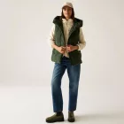 Regatta Kelse B/W Női steppelt mellény zöld