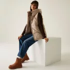 Regatta Kelse B/W Női steppelt mellény bézs