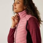 Regatta Wms Leedre Hy BW Női steppelt mellény rózsaszín/korall/pink 