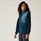 Regatta Wms Leedre Hy BW Női steppelt mellény kék