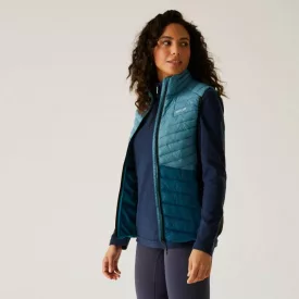 Regatta Wms Leedre Hy BW Női steppelt mellény kék