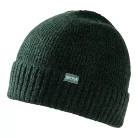 Regatta Ribbed Basic Bne Unisex kötött sapka zöld
