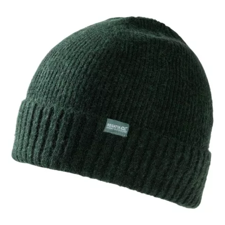 Regatta Ribbed Basic Bne Unisex kötött sapka zöld