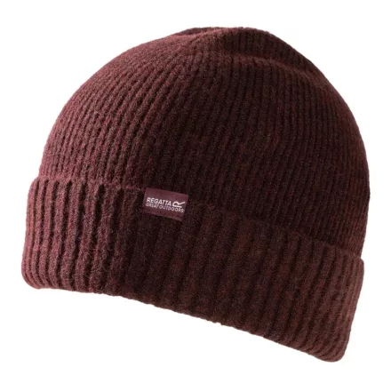 Regatta Ribbed Basic Bne Unisex kötött sapka bordó