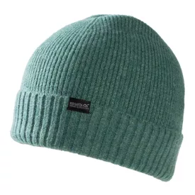 Regatta Ribbed Basic Bne Unisex kötött sapka zöld