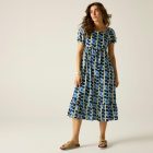 Regatta OrlaMidiSummerDrs női pamut ruha kék