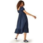 Regatta Emilrah MidiDress Női nyári könnyû pamutruha kék
