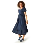 Regatta Emilrah MidiDress Női nyári könnyû pamutruha kék