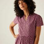 Regatta OrlaTierMidiDress Női ruha rózsaszín/korall/pink