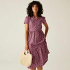 Regatta OrlaTierMidiDress Női ruha rózsaszín/korall/pink