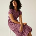 Regatta OrlaTierMidiDress Női ruha rózsaszín/korall/pink