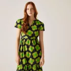 Regatta OrlaTierMidiDress Női ruha zöld