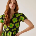 Regatta OrlaTierMidiDress Női ruha zöld