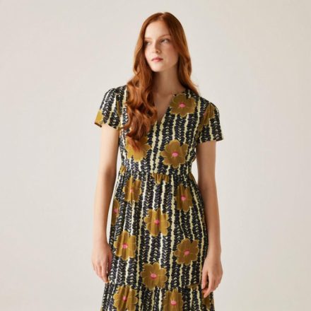 Regatta OrlaTierMidiDress Női ruha sárga