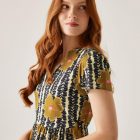 Regatta OrlaTierMidiDress Női ruha sárga