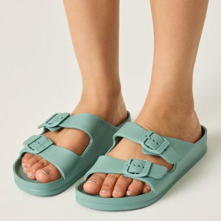 Regatta Womens Brooklyn női papucs zöld