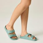 Regatta Womens Brooklyn női papucs zöld