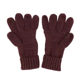Regatta Multimix Glove Női kötött kesztyû bordó