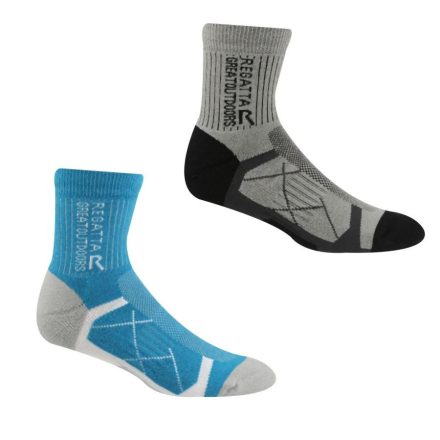 Regatta Womens 2pk Sock női zoknicsomag kék