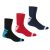 Regatta Womens 3pk Sock női zoknicsomag fekete