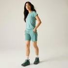Regatta Mountain ShortsII női technikai short zöld