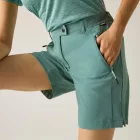 Regatta Mountain ShortsII női technikai short zöld