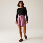 Regatta Sabela Shorts ll Női pamut-len rövidnadrág rózsaszín/korall/pink