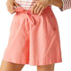 Regatta Sabela Shorts ll Női pamut-len rövidnadrág rózsaszín/korall/pink