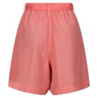 Regatta Sabela Shorts ll Női pamut-len rövidnadrág rózsaszín/korall/pink
