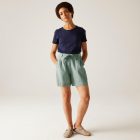 Regatta Sabela Shorts ll Női pamut-len rövidnadrág zöld