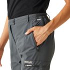 Regatta TravelLightZOPack Női túranadrág szürke