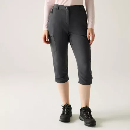 Regatta Chaska Capri lII Női capri túranadrág szürke