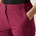 Regatta Chaska Capri lII Női capri túranadrág piros