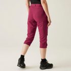 Regatta Chaska Capri lII Női capri túranadrág piros