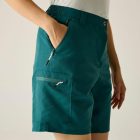 Regatta Chaska Shorts III Női short zöld