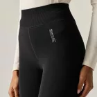 Regatta FlceLeggings Női bolyhos belsős meleg leggings fekete