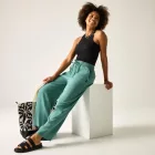 Regatta Elbrie Trousers Női lenge nadrág zöld