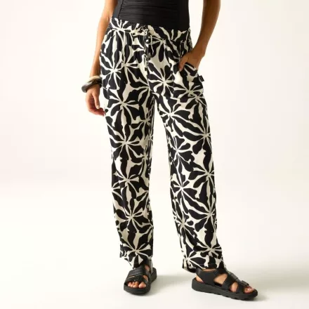 Regatta Elbrie Trousers Női lenge nadrág fekete