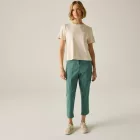 Regatta Shorebella Capri Női capri nadrág zöld