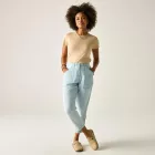 Regatta Shorebella Capri Női capri nadrág kék