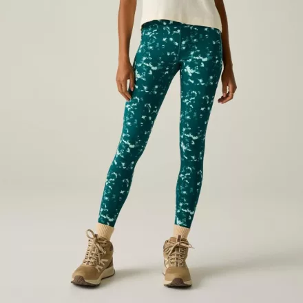 Regatta OdrComfortLegging Női túra leggings zöld