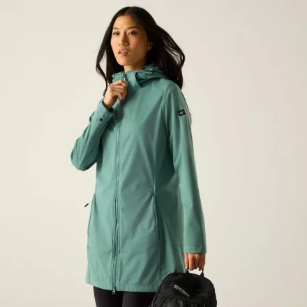Regatta Carisbrooke Női softshell kabát   zöld