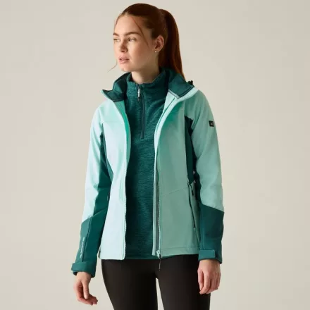 Regatta Desoto Női softshell  15000 mm zöld