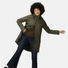 Regatta Fantine Női bélelt kabát zöld