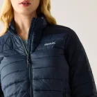 Regatta Wmn Hillpack II Női könnyû steppelt kabát kék
